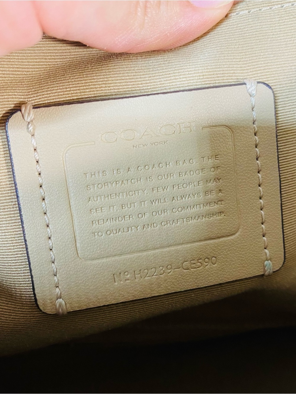 Coach Clara Shoulder Bag with Shooting Star Print Chalk Multi CE590 - Picture 13 of 13